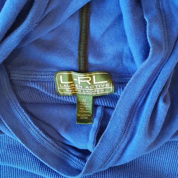 Lauren Ralph Lauren Hooded Activewear Top - Picture 7 of 8